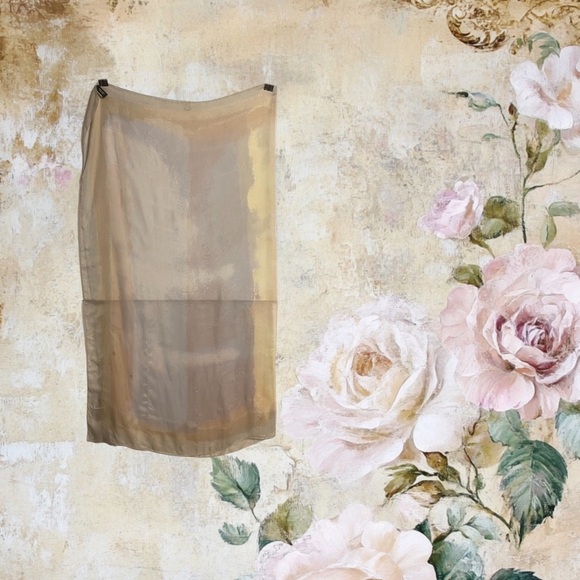 Vera Wang ‘Simply Vera’ Shoulder Scarf Elegant Chic Multicolor Pastel W 48"x54” - Picture 9 of 11